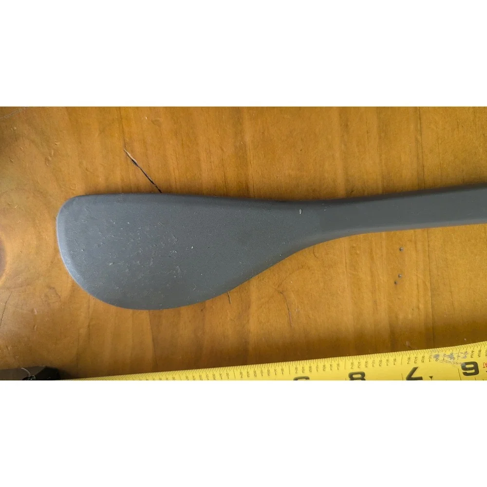 Figmint Gray Silicone Spatula‎ Spoonula Kitchen Utensil 11.5 Inch